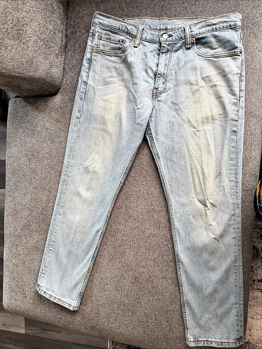 Levi's 511 Straight Leg Jeans Blue Waist 36